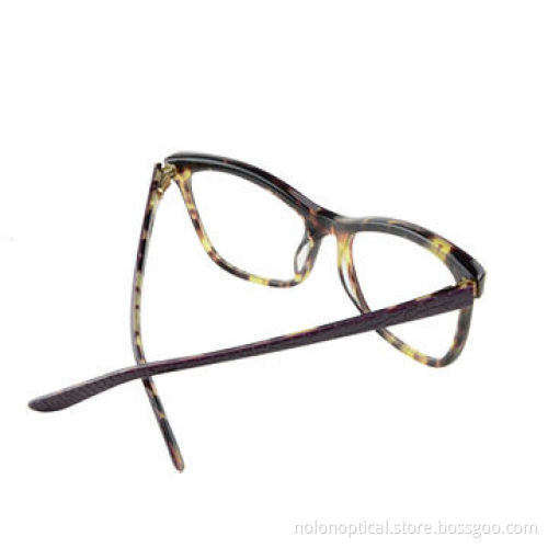 High quality designer handmade acetate glasses in black